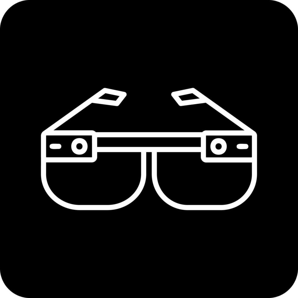 Smart Glasses Vecto Icon vector