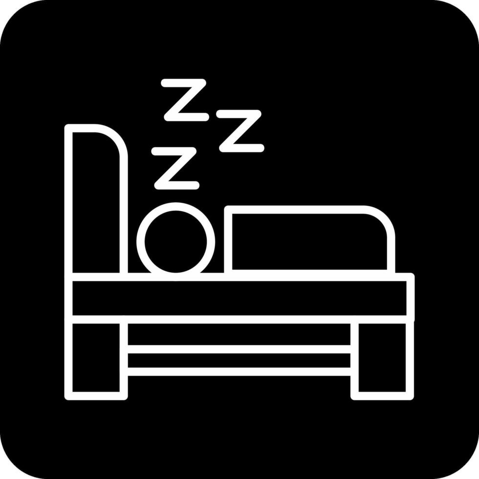 dormido vecto icono vector