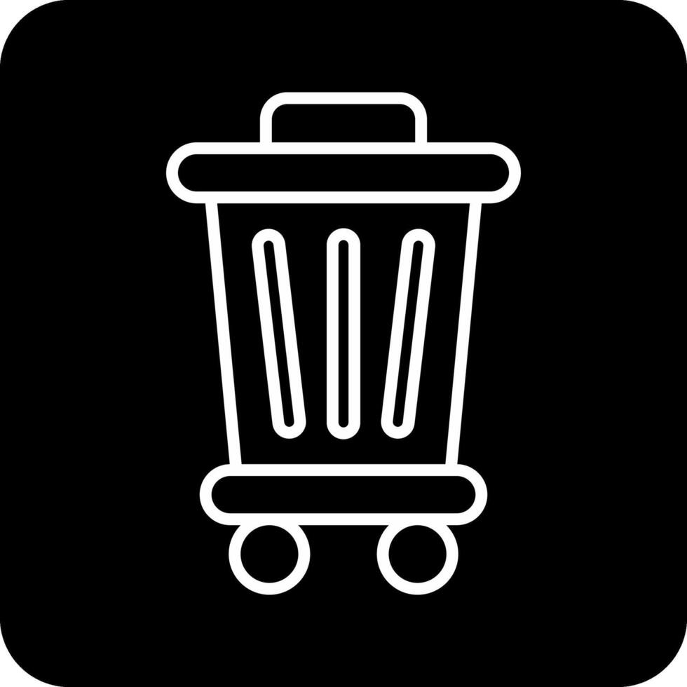 basura compartimiento vecto icono vector