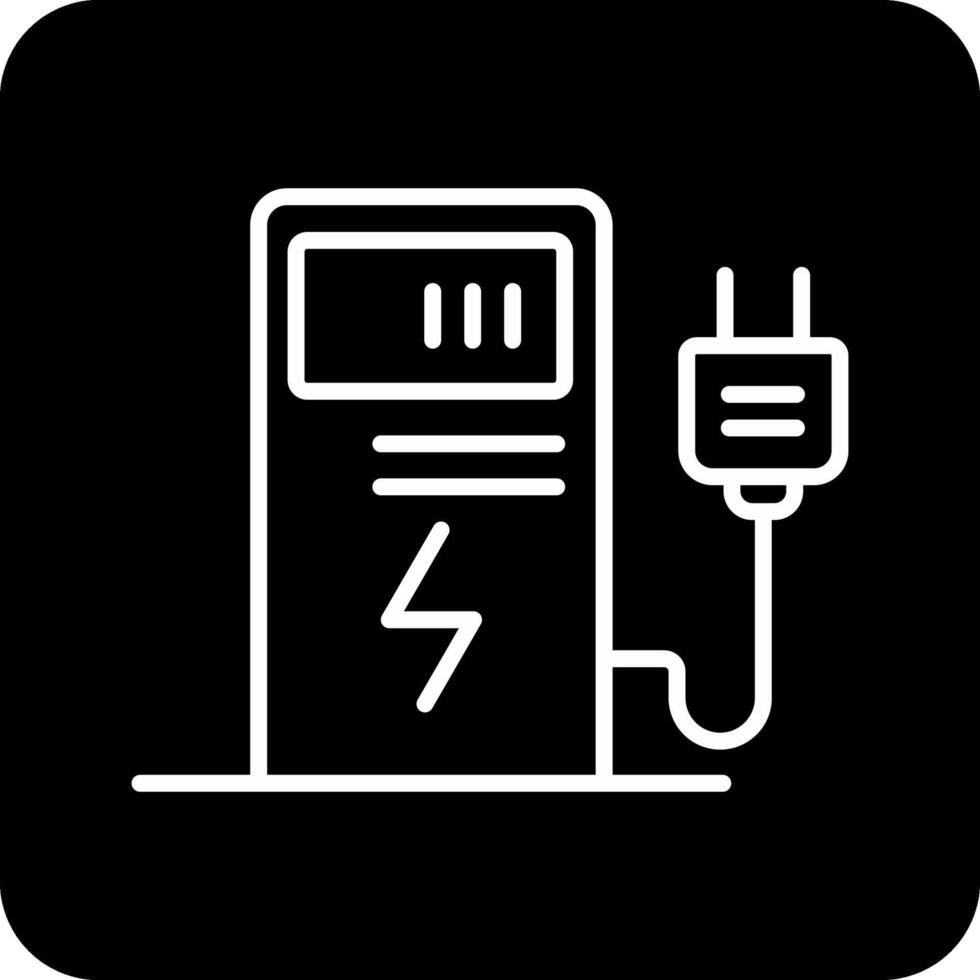 Electric Charge Vecto Icon vector