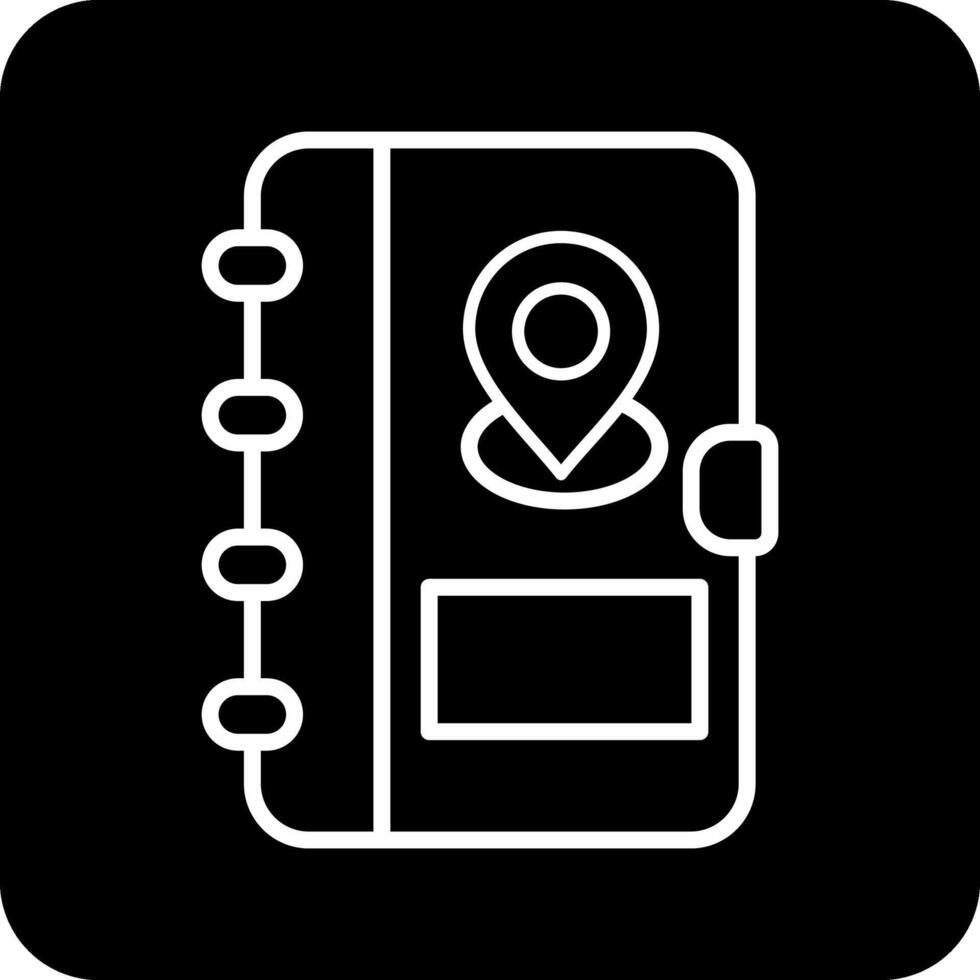 Address Book Vecto Icon vector