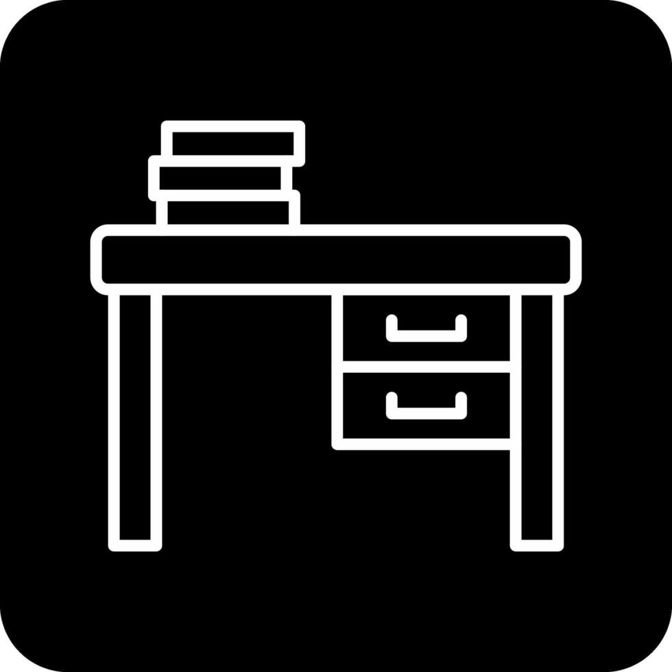 Work Desk Vecto Icon vector