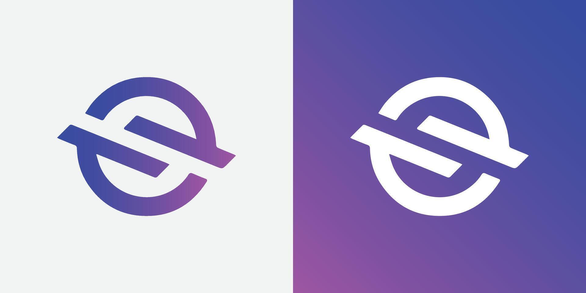 Abstract Gradient Vector O Logo Design - Modern Icon