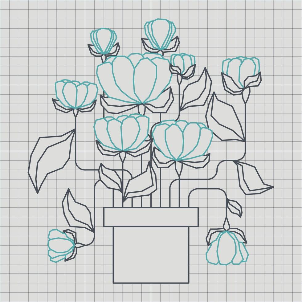 Flower, Florals and Blossom Vectors Design.