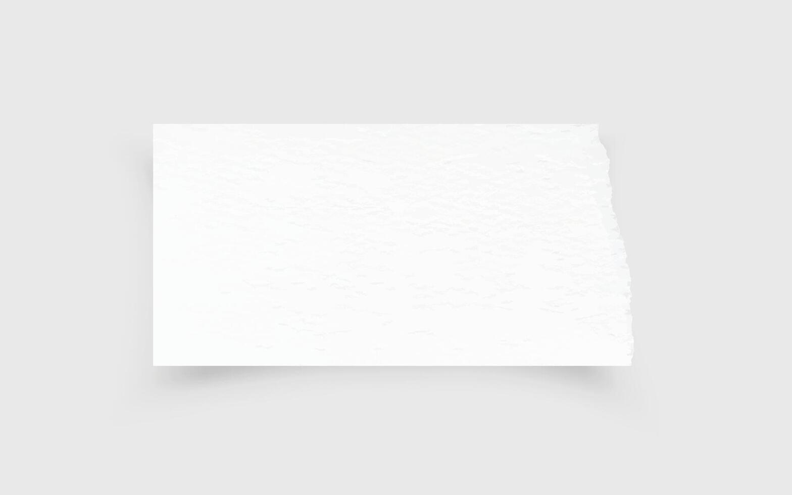 Rasgado papel bordes rasgado papel textura. papel etiqueta. blanco papel sábana para antecedentes con recorte camino. vector. vector