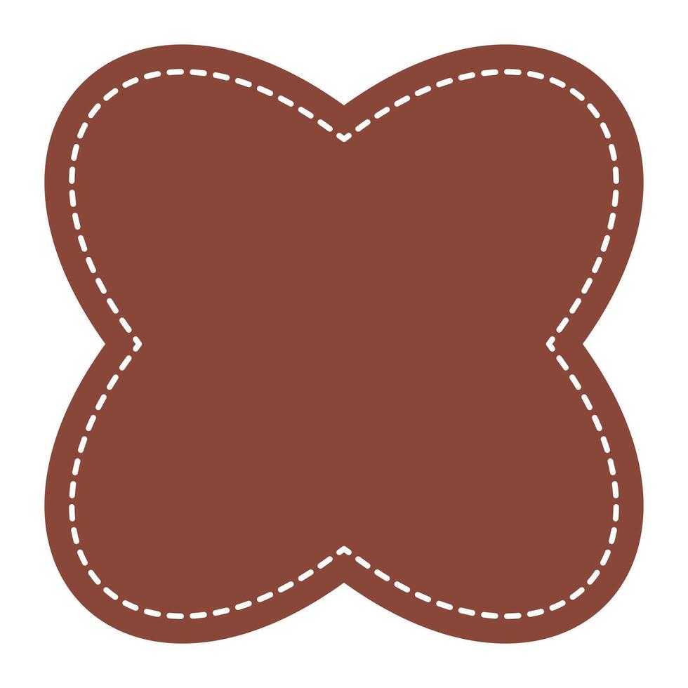 Starburst badge shape, burst wave star, price label sticker vector