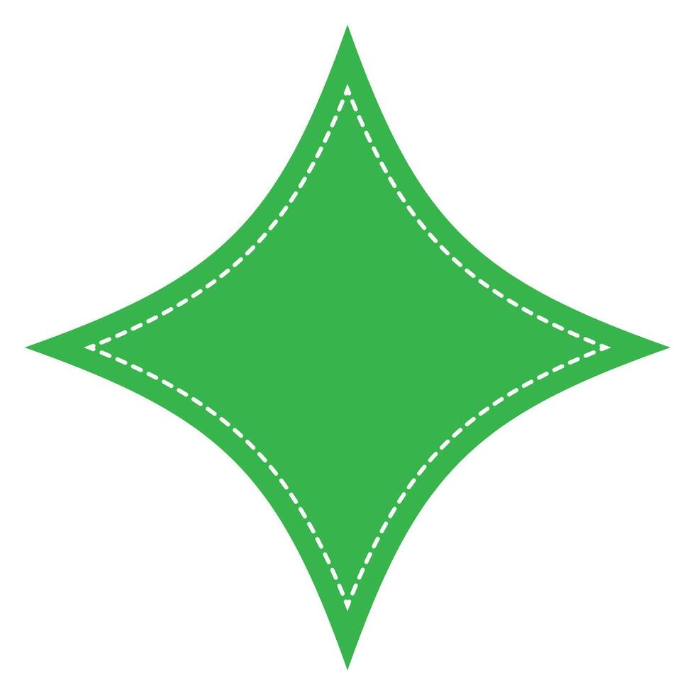 Starburst badge shape, burst wave star, price label sticker vector