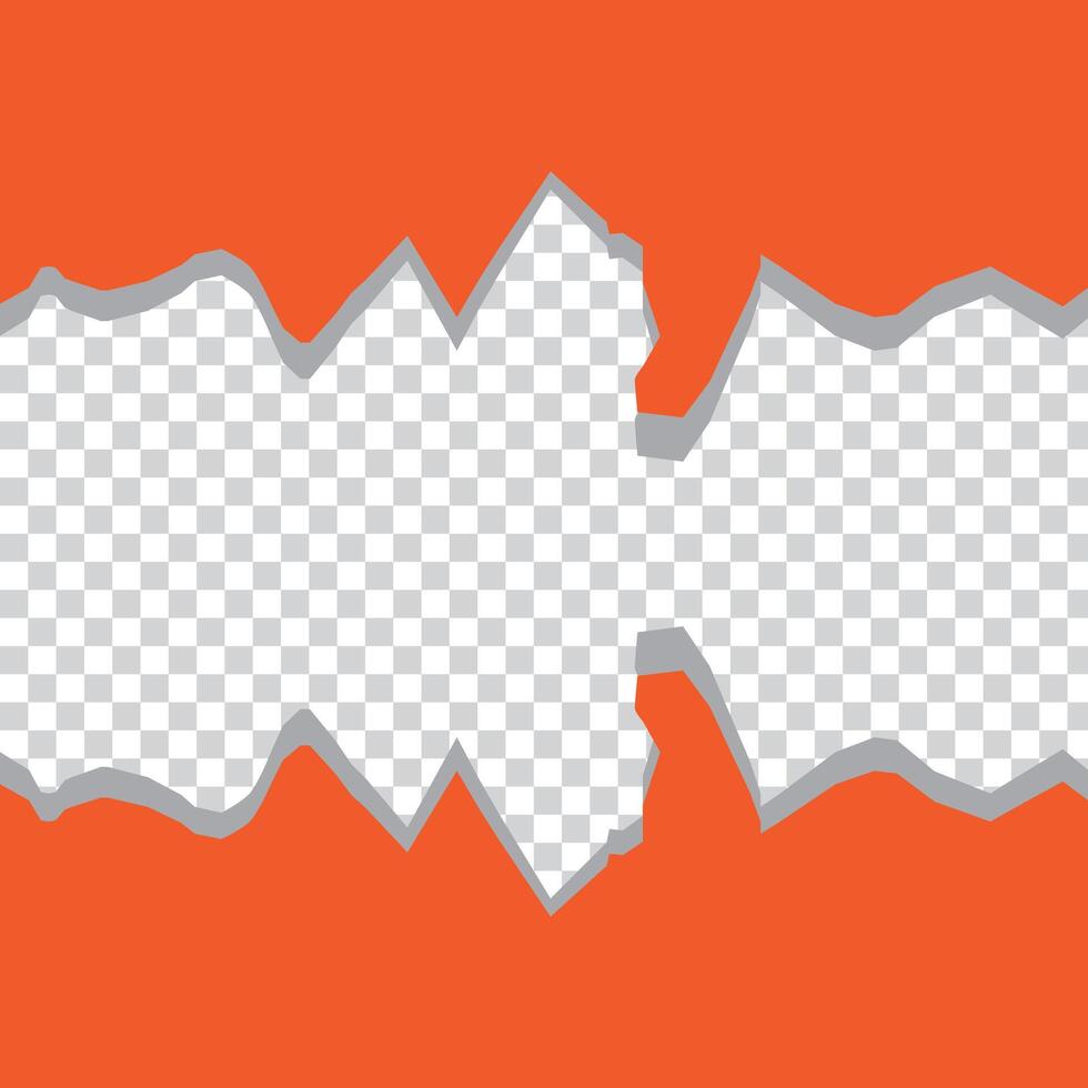 Set of torn paper sheets. Template for notes, banners, scraps, advertising. vector