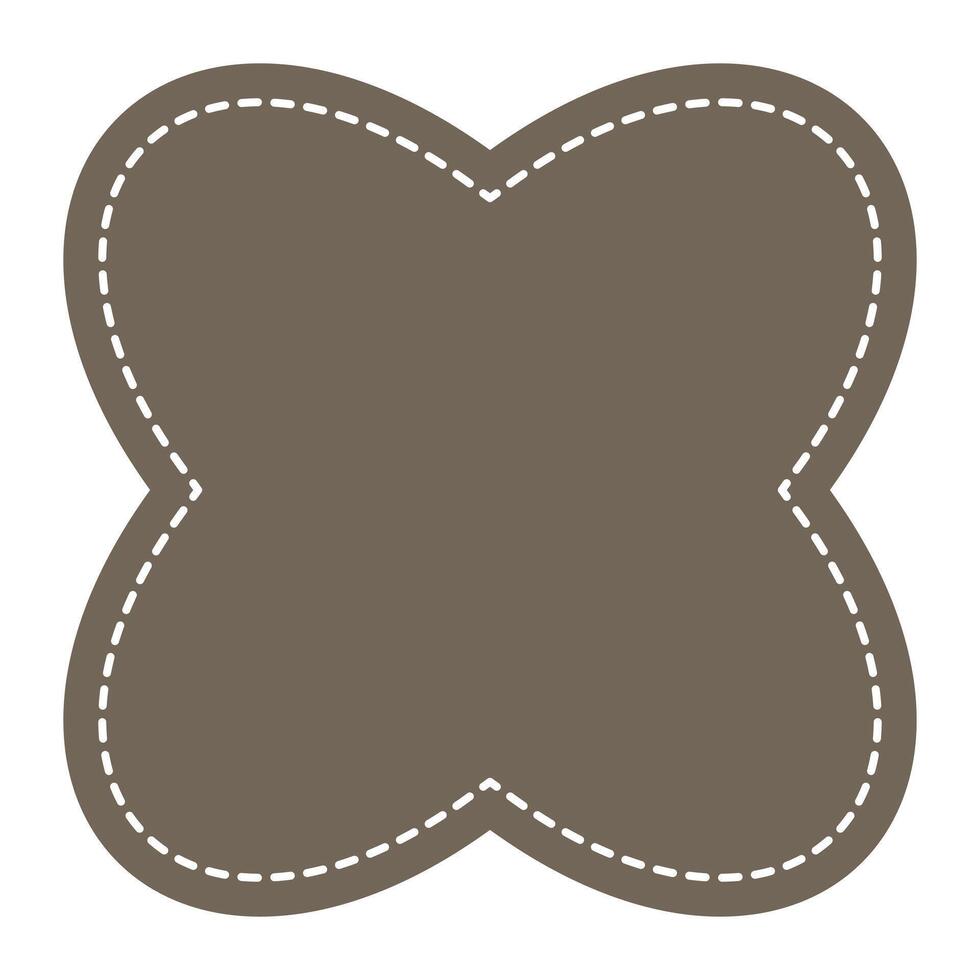Starburst badge shape, burst wave star, price label sticker vector