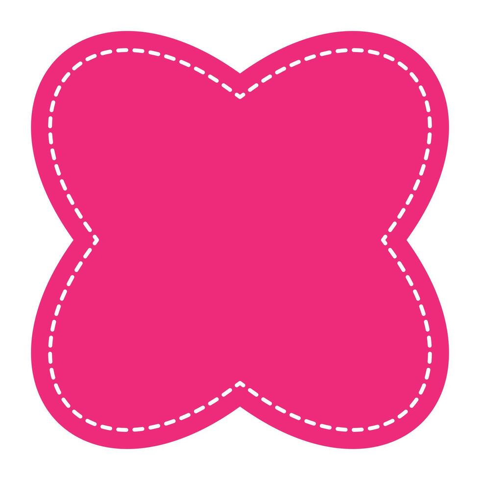 Starburst badge shape, burst wave star, price label sticker vector