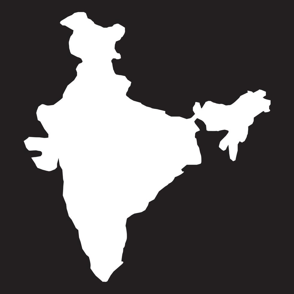 India map vector symbol design