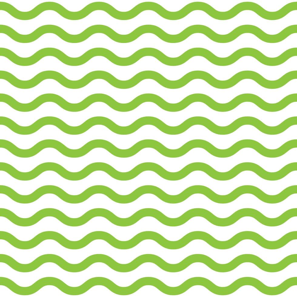 set of wavy zigzag lines vector