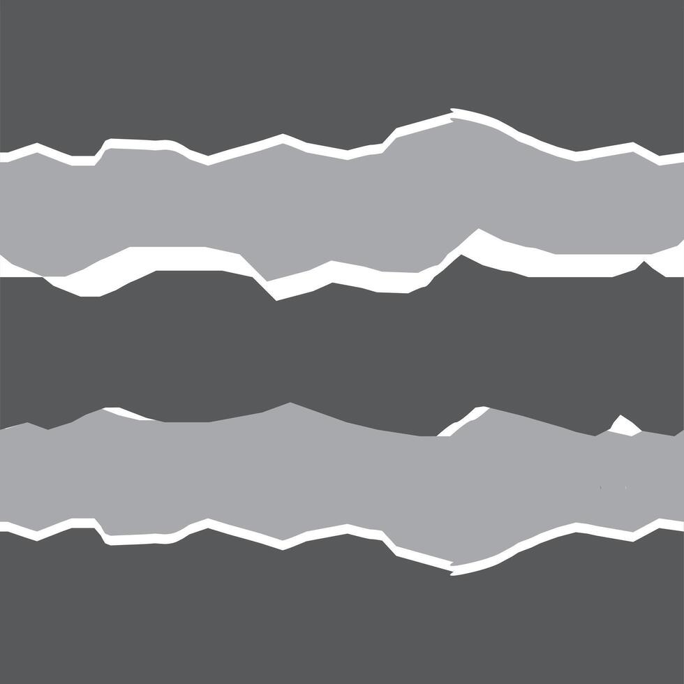 Set of torn paper sheets. Template for notes, banners, scraps, advertising. vector