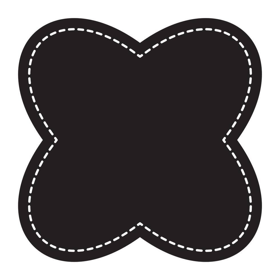 Starburst badge shape, burst wave star, price label sticker vector