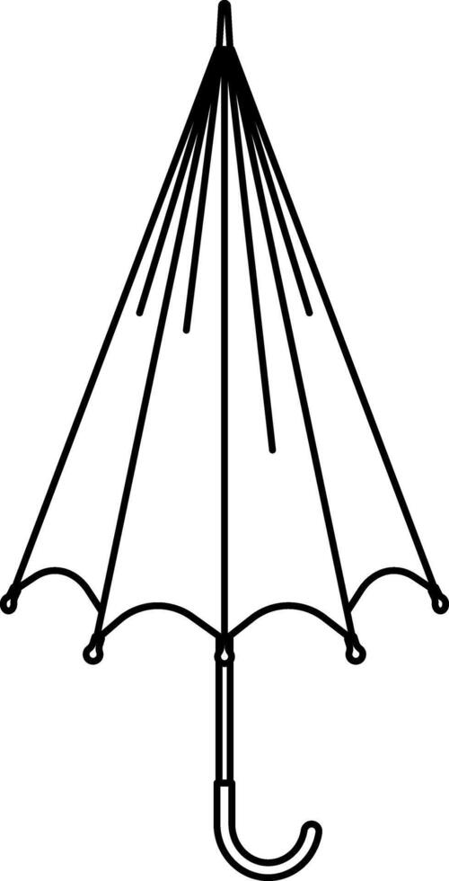 vector umbrella without background