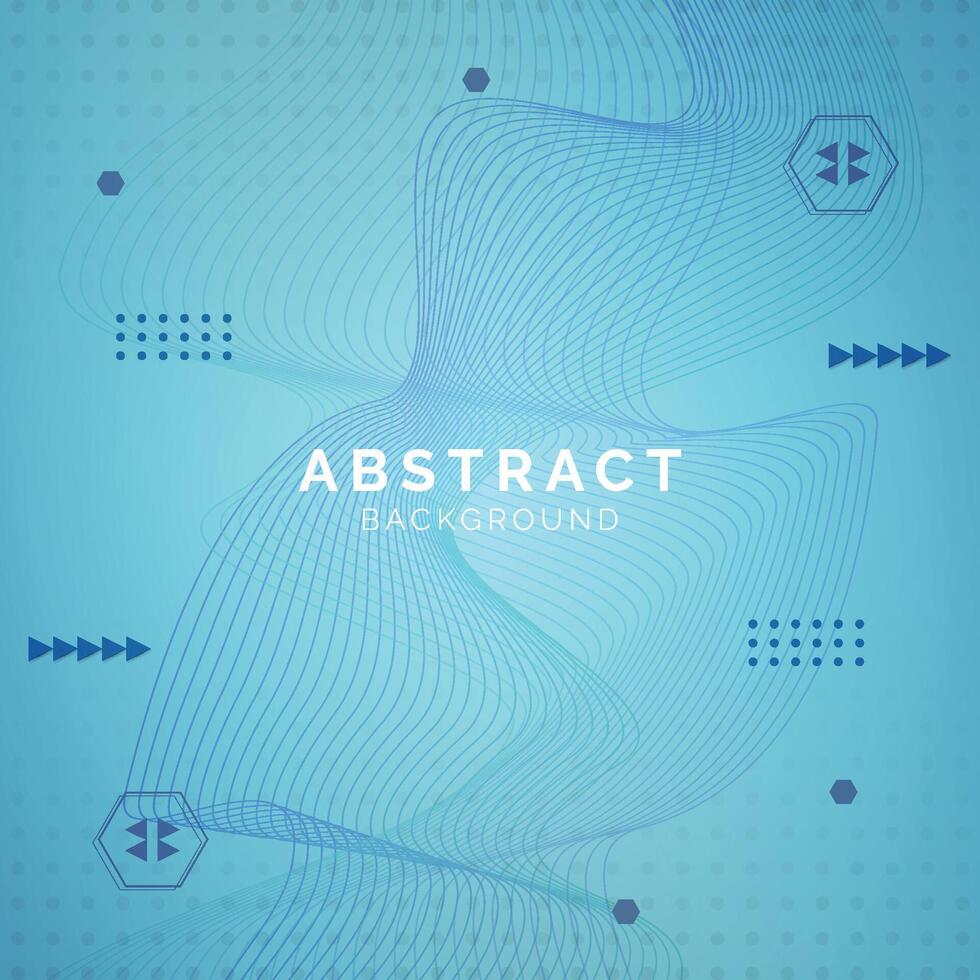 Futuristic light blue abstract background with lines and shadow, geometric shape overlap layers, graphic pattern banner template design vector
