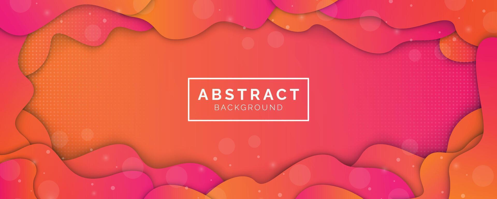 Abstract backdrop modern gradient pink colour liquid shape background, template for website, banner art, poster design, wallpaper, vector illustration