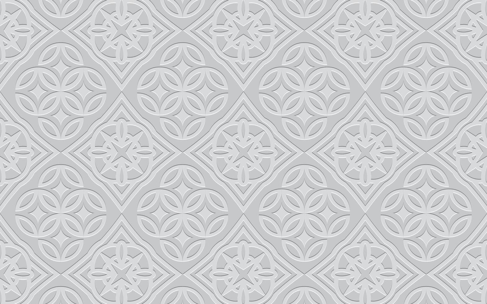 Arábica modelo Ramadán Mubarak musulmán estrella modelo simple. flor cuadrado diseño. islámico modelo antecedentes. circulo modelo islámico flor vector. oro, blanco textura antecedentes vector