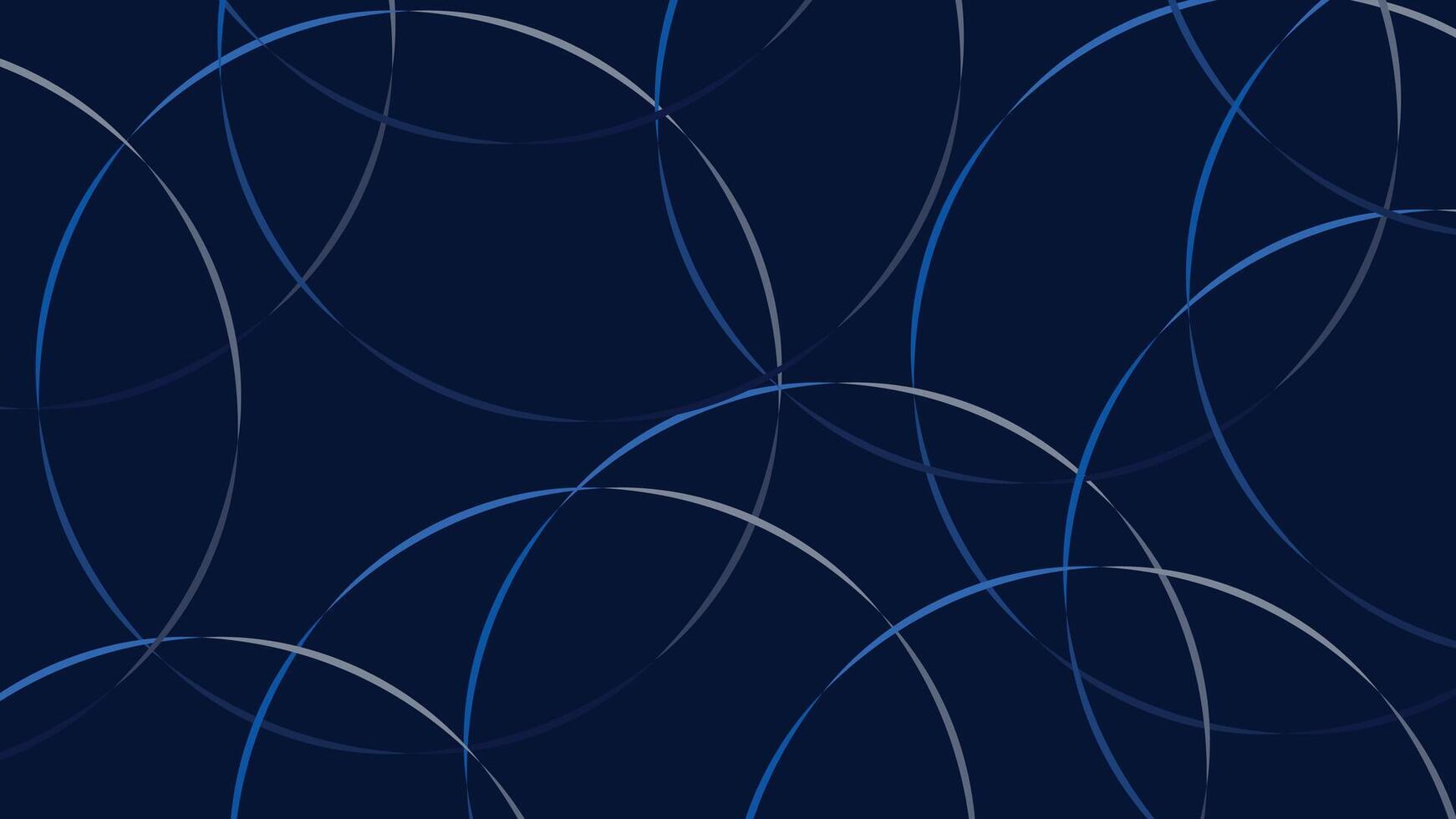 Abstract spiral dotted vortex style creative dark blue background. vector