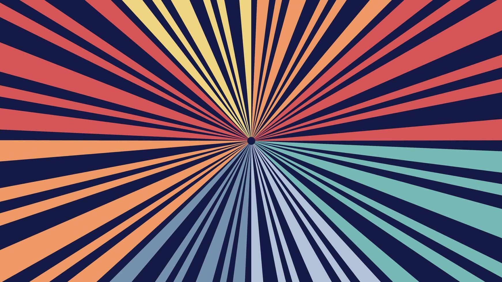 Abstract summer color spiral vortex background. vector