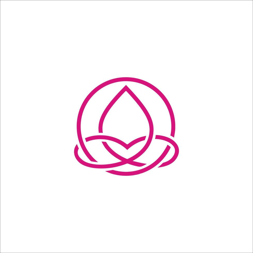 Elegant Lotus Logo vector