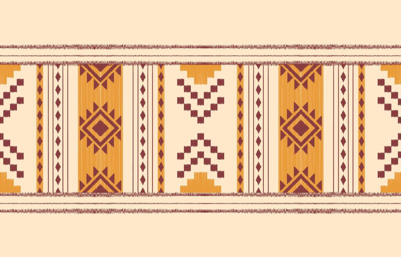 Ethnic abstract ikat art. Aztec ornament print. geometric ethnic pattern seamless  color oriental.  Design for background ,curtain, carpet, wallpaper, clothing, wrapping, Batik, vector illustration.