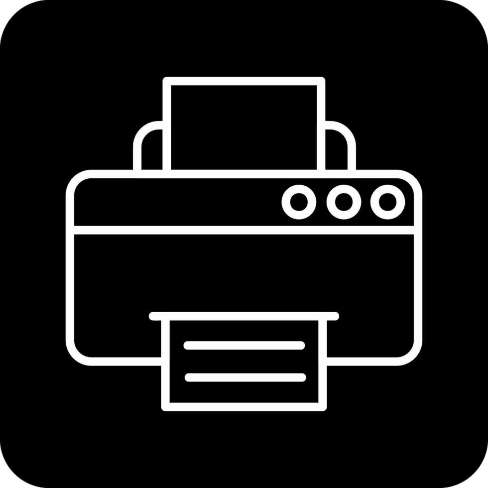 Printer Vecto Icon vector