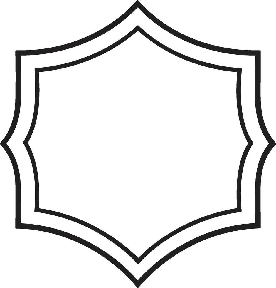 Vintage logo or badge in Vintage or retro style vector