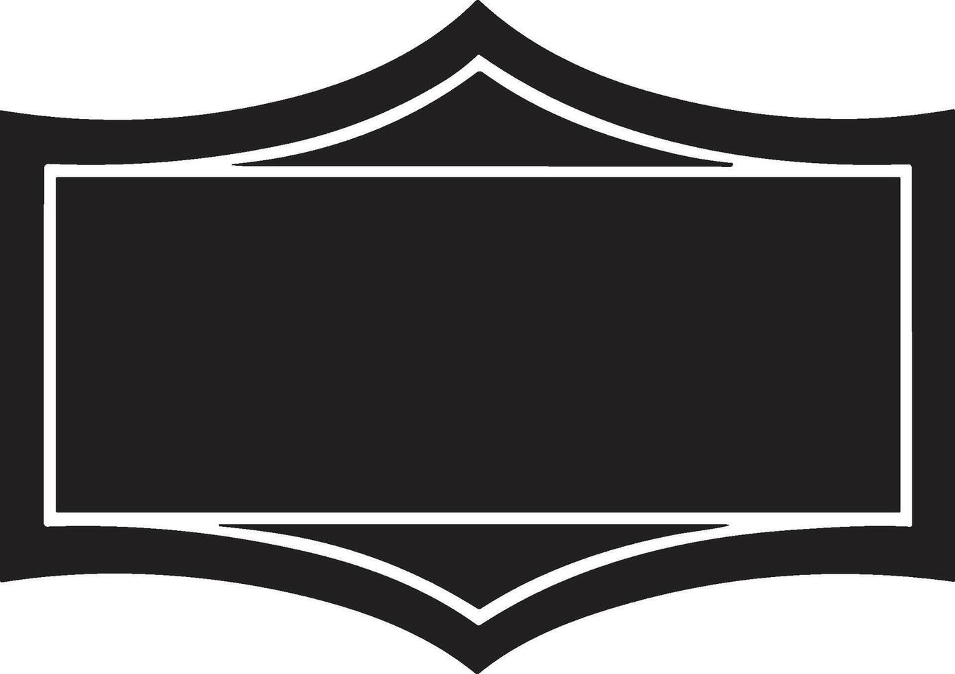 Vintage logo or badge in Vintage or retro style vector