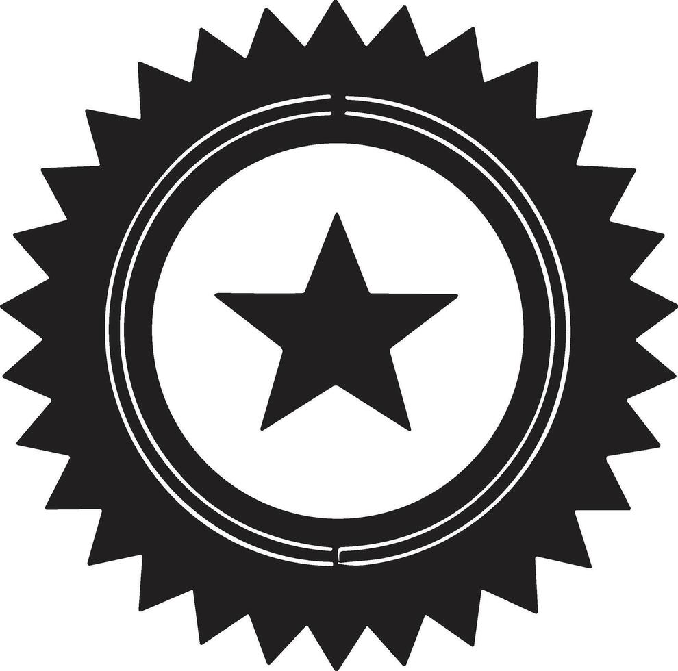 Vintage logo or badge in Vintage or retro style vector
