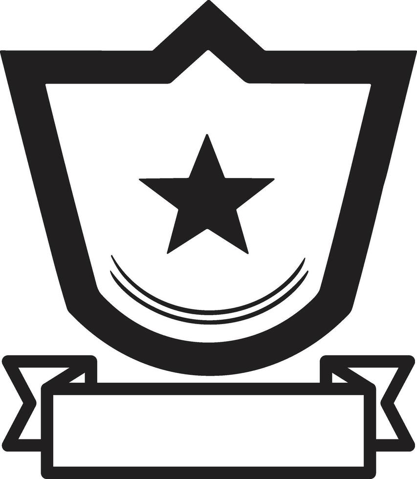 Vintage logo or badge in Vintage or retro style vector