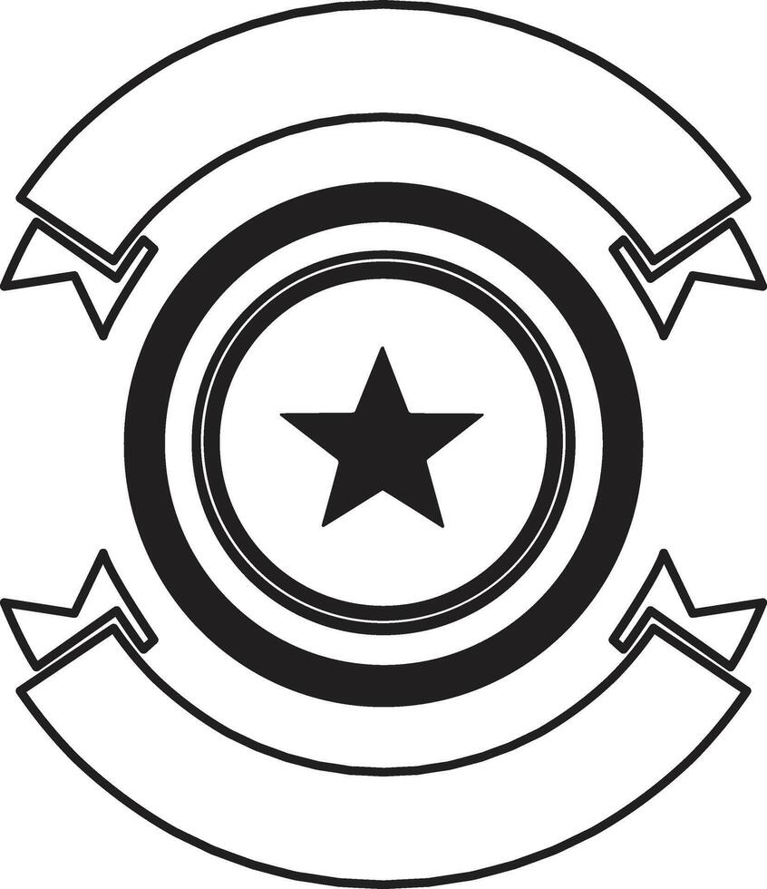 Clásico logo o Insignia en Clásico o retro estilo vector