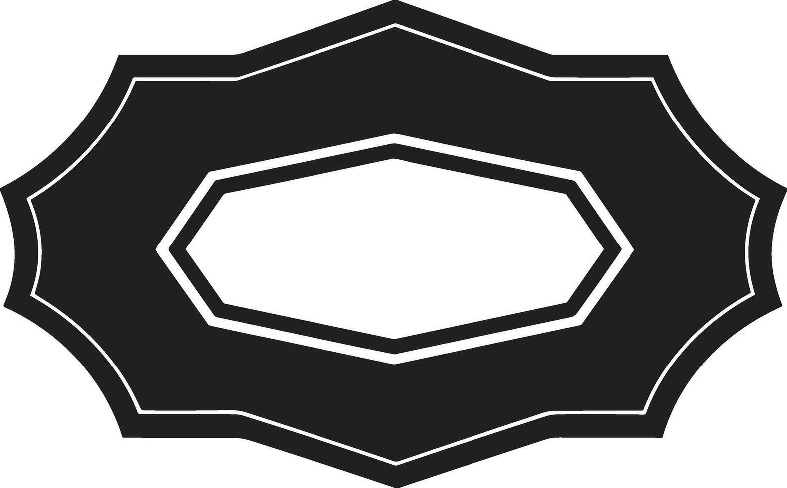 Vintage logo or badge in Vintage or retro style vector