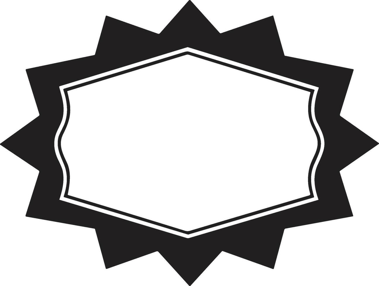 Vintage logo or badge in Vintage or retro style vector