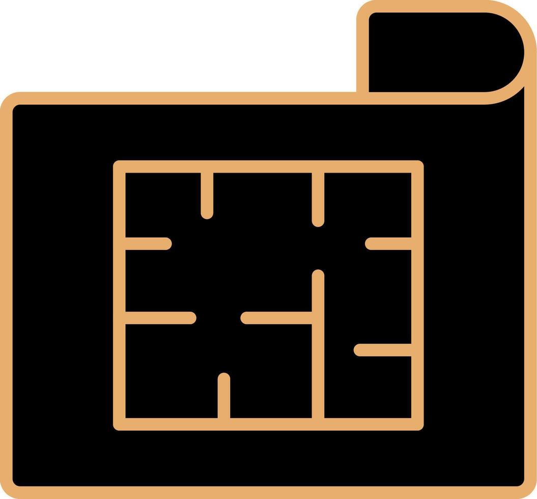 House Plan Vecto Icon vector