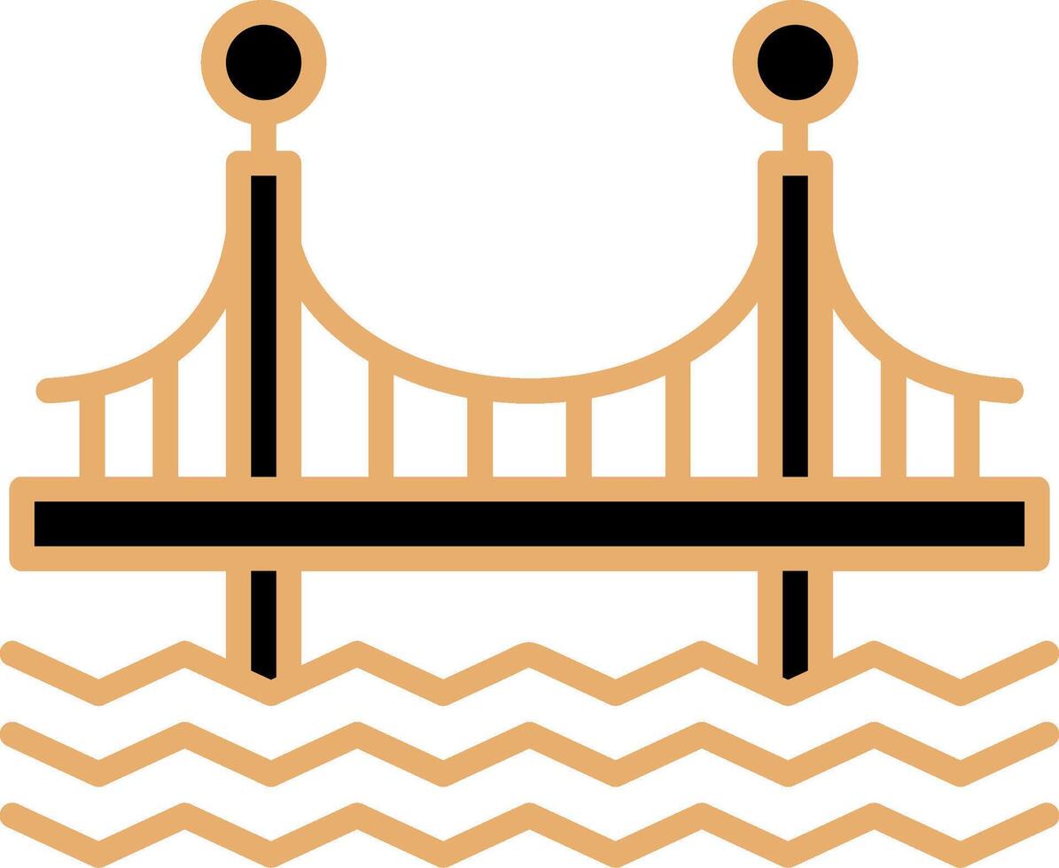 Bridge Vecto Icon vector