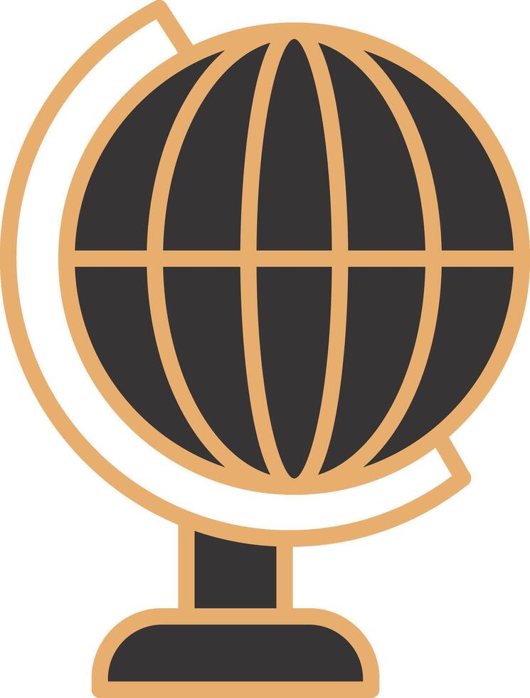 mundo globo vecto icono vector