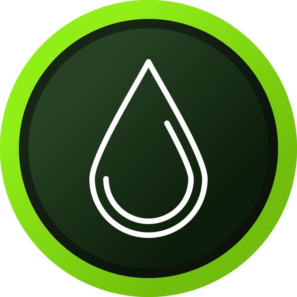 Water Drop Creative Icon Design vector