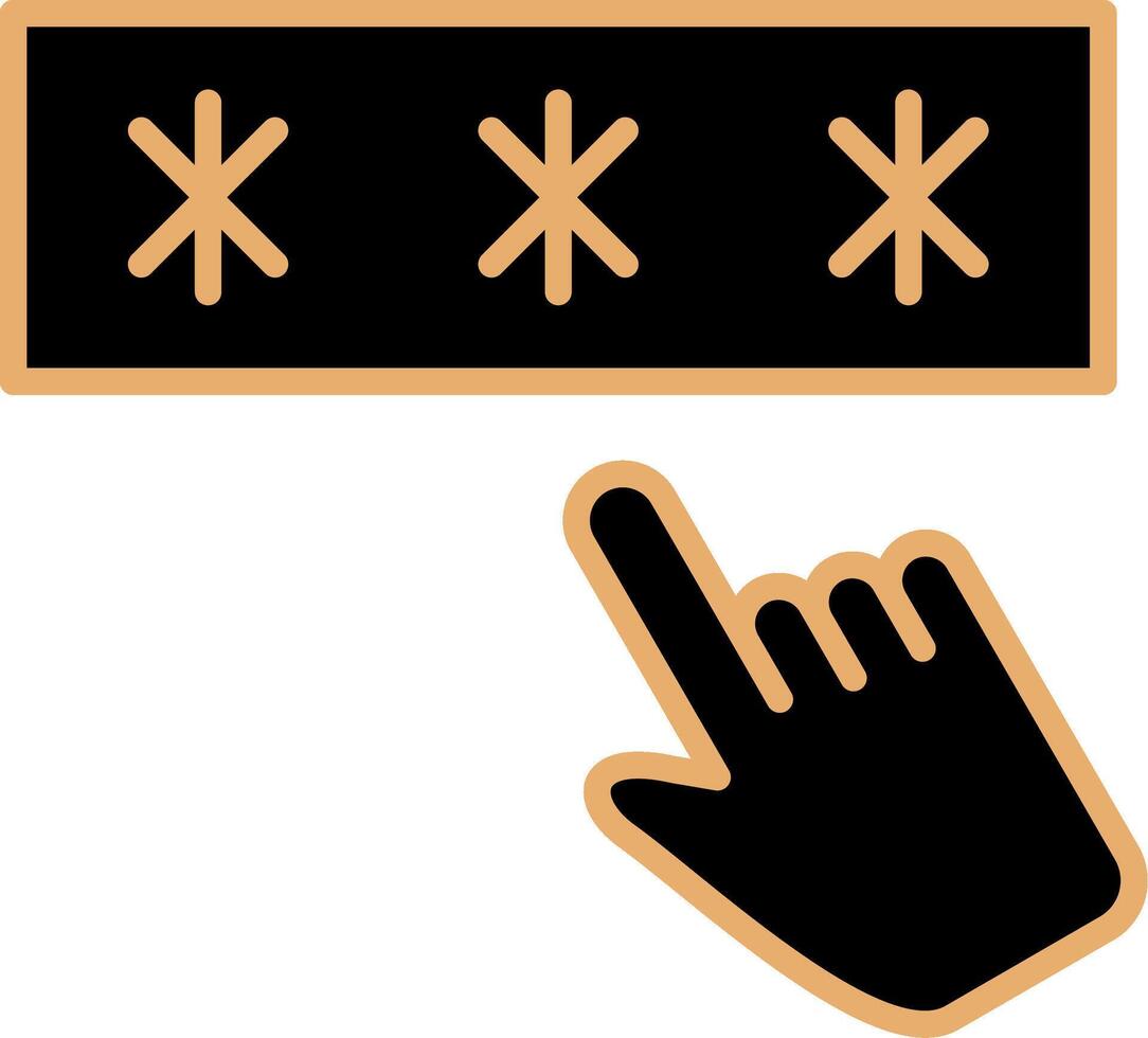 Password Vecto Icon vector