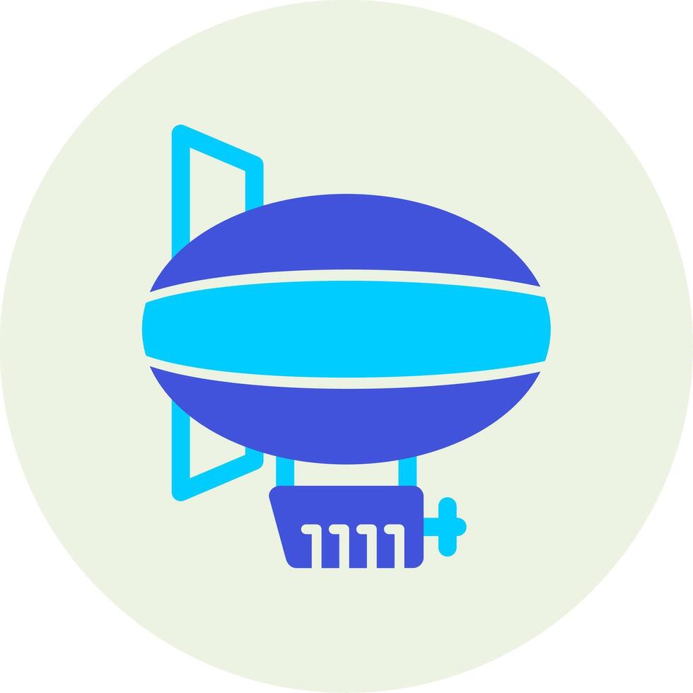 dirigible vecto icono vector