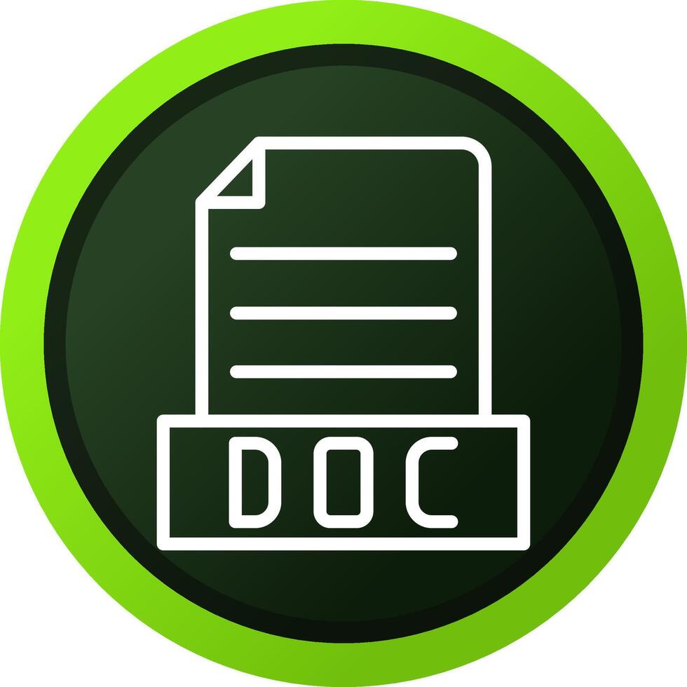 Doc Creative Icon Design vector