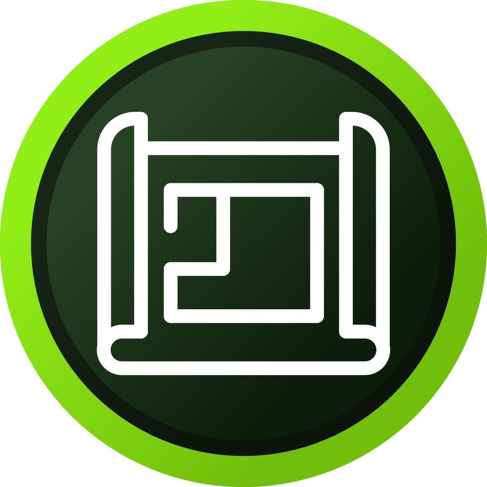 Blueprint Creative Icon Design vector