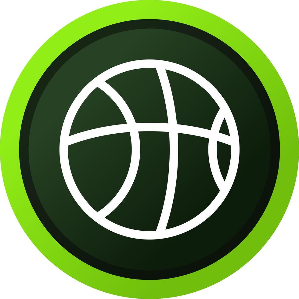 diseño de icono creativo de baloncesto vector