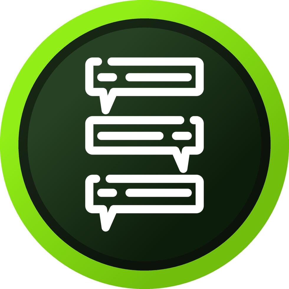 Testimony Creative Icon Design vector