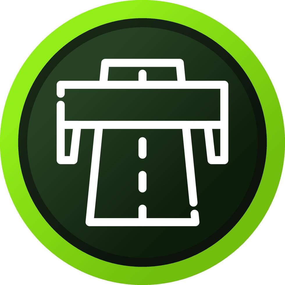 Motorway Creative Icon Design vector
