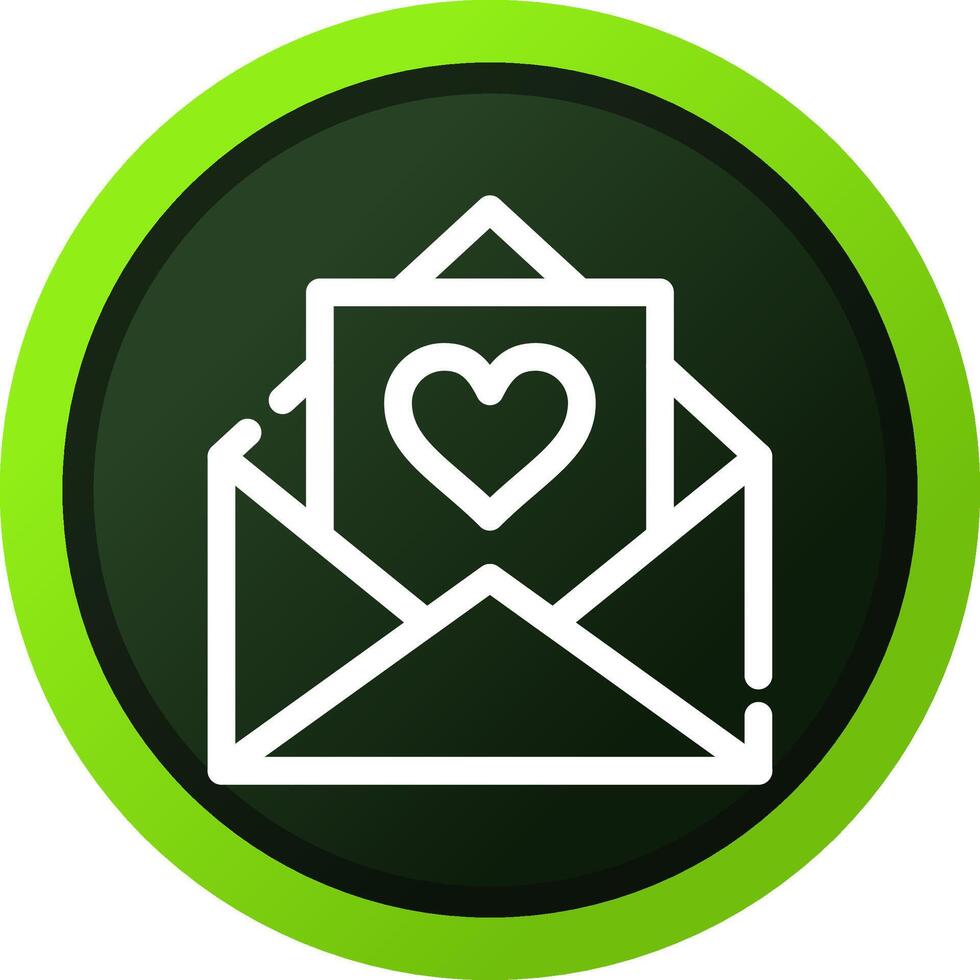 Love Letter Creative Icon Design vector