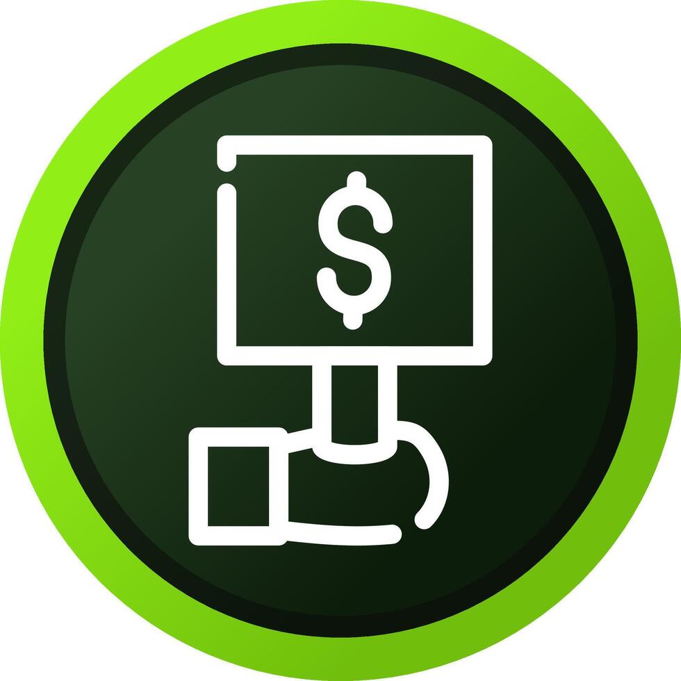 Bidding Creative Icon Design vector