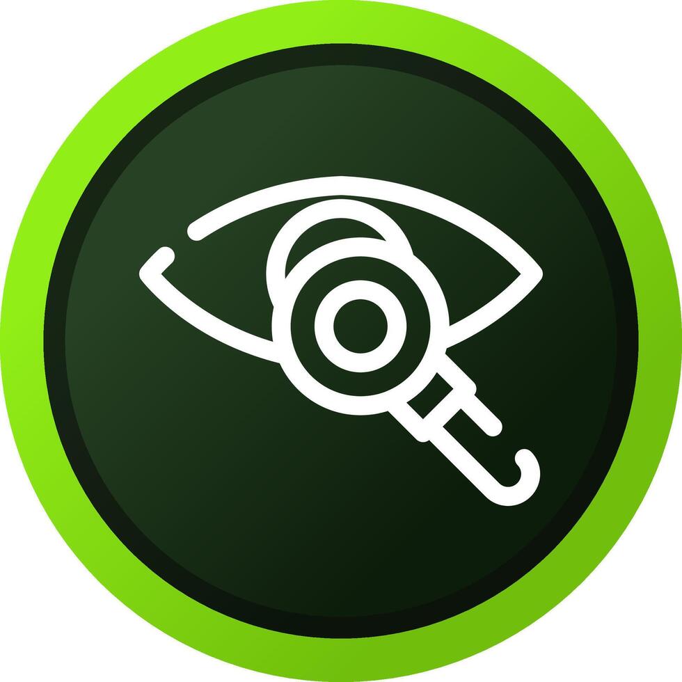 Eye Test Creative Icon Design vector