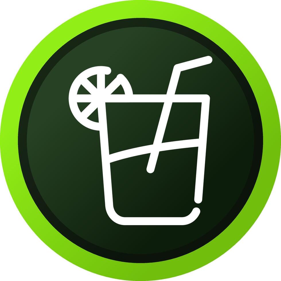 Cocktail Creative Icon Design vector