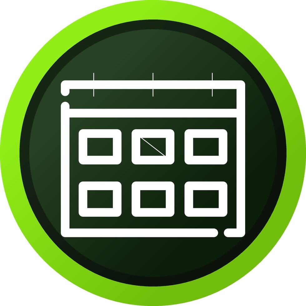 glyph Gradient Box Design vector